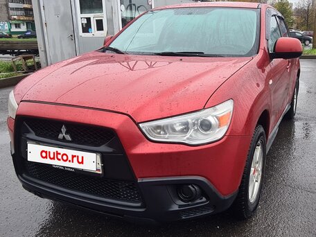 2011 Mitsubishi ASX I, красный, 450000 рублей, вид 1
