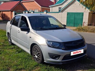 2014 Lada (ВАЗ) Granta I, серый, 490000 рублей, вид 2