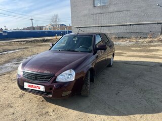 2012 Lada (ВАЗ) Priora I, красный, 270000 рублей, вид 1