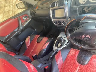 2003 Mazda 323 VI (BJ) Рестайлинг, чёрный, 120000 рублей, вид 5