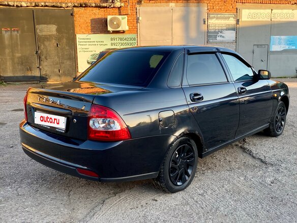 2007 Lada (ВАЗ) Priora I, серый, 235000 рублей - вид 6