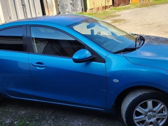 2011 Mazda 3 II (BL) Рестайлинг, синий, 950000 рублей - вид 2