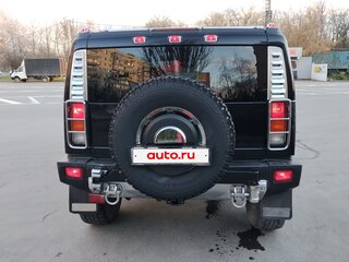 2007 Hummer H2 I, чёрный, 3950000 рублей, вид 4