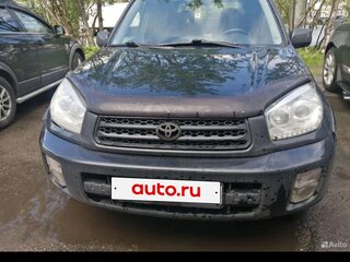 2002 Toyota RAV4 II (XA20), чёрный, 450000 рублей, вид 2