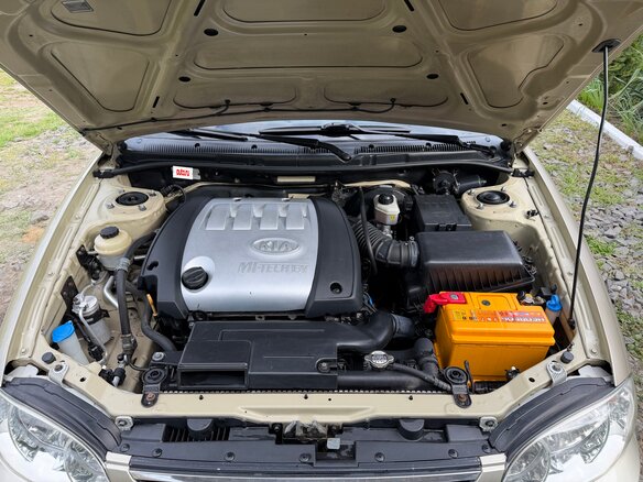 2007 Kia Spectra I Рестайлинг 2, бежевый, 550000 рублей - вид 15