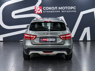 2019 Lada (ВАЗ) Vesta SW Cross I, серый, 1049900 рублей, вид 5