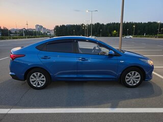 2020 Hyundai Solaris II, синий, 1700000 рублей, вид 4