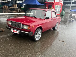 2007 Lada (ВАЗ) 2107, красный, 400000 рублей, вид 2