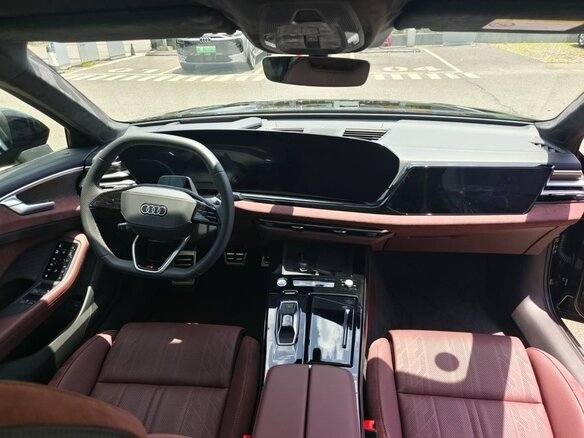 2026 Audi A6 L VI (C9), чёрный - вид 2