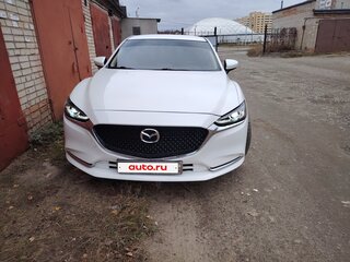 2016 Mazda 6 III (GJ) Рестайлинг, белый, 1450000 рублей, вид 2