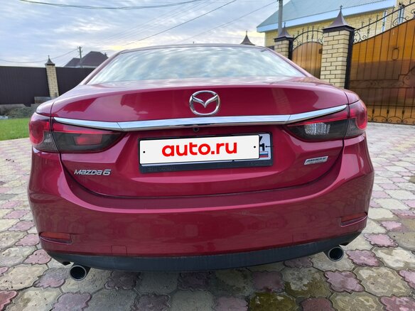 2018 Mazda 6 III (GJ) Рестайлинг, красный - вид 4
