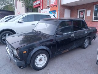 2010 Lada (ВАЗ) 2107, чёрный, 110000 рублей, вид 1