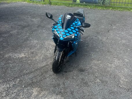 2003 Honda CBR 600RR, синий, 365000 рублей, вид 4