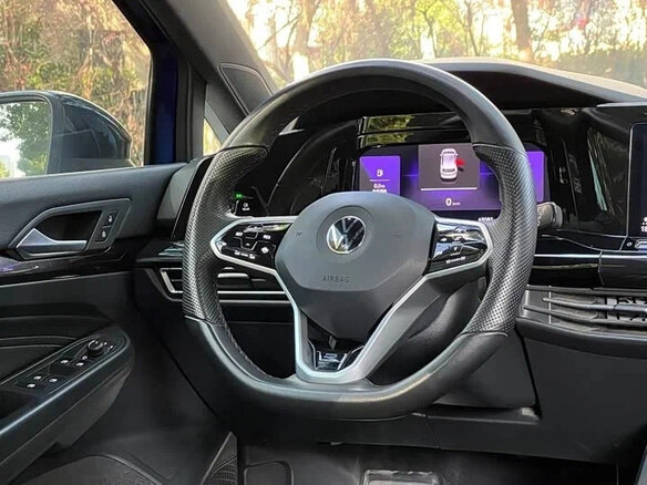 2023 Volkswagen Golf VIII, синий - вид 15