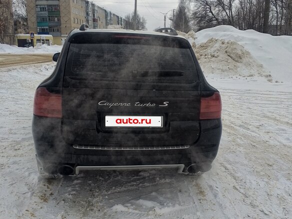 2003 Porsche Cayenne S I (955), чёрный, 750000 рублей - вид 3