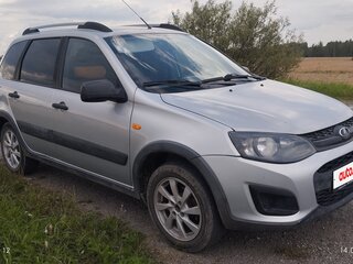 2015 Lada (ВАЗ) Kalina Cross II, серый, 455000 рублей, вид 3