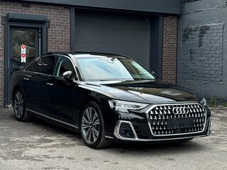 2024 Audi A8 Long 55 TFSI IV (D5) Рестайлинг, чёрный, 10880000 рублей, вид 5