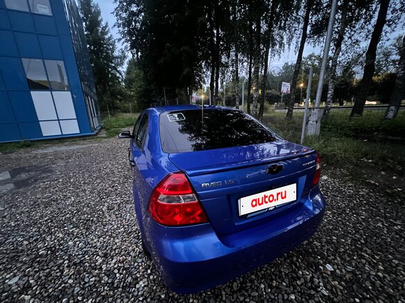 2011 Chevrolet Aveo I Рестайлинг, синий - вид 4