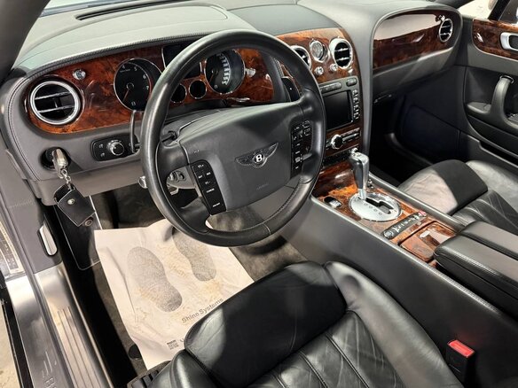 2007 Bentley Continental Flying Spur, чёрный, 2790000 рублей - вид 24