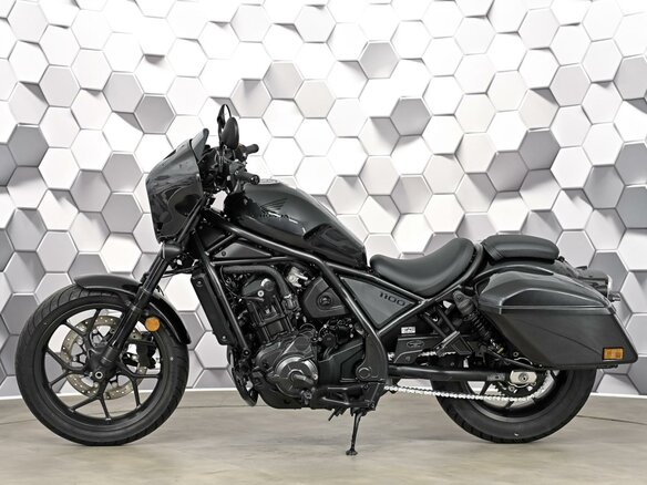 2023 Honda CMX 1100 Rebel, чёрный, 1199000 рублей - вид 3