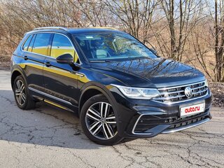 2020 Volkswagen Tiguan II Рестайлинг, чёрный, 3850000 рублей, вид 5