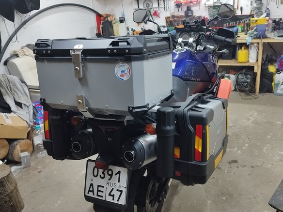 2005 Suzuki V-Strom 1000, синий, 580000 рублей - вид 5