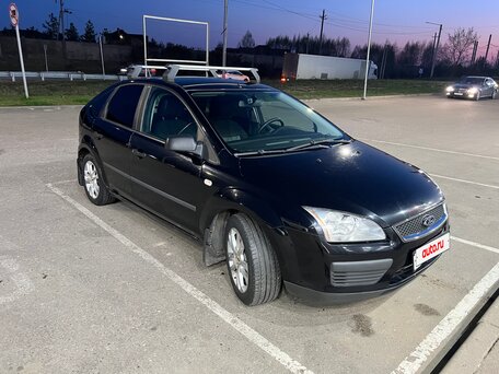 2007 Ford Focus II, чёрный, 390000 рублей, вид 1