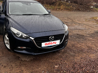 2018 Mazda Axela III Рестайлинг, синий, 1450000 рублей, вид 3