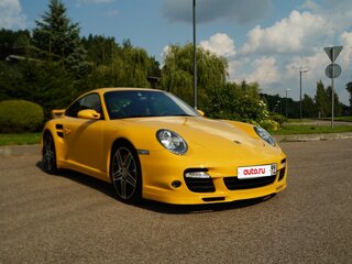 2008 Porsche 911 Turbo VI (997), жёлтый, 12700000 рублей, вид 1
