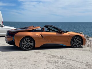 2018 BMW i8 I Рестайлинг, оранжевый, 7200000 рублей, вид 1