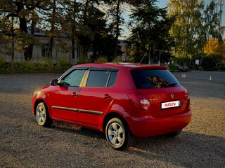 2013 Skoda Fabia II Рестайлинг, красный, 745000 рублей, вид 5