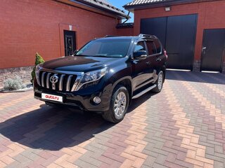 2016 Toyota Land Cruiser Prado 150 Series Рестайлинг 1, чёрный, 4700000 рублей, вид 1