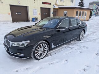 2016 BMW 7 серии 740d xDrive VI (G11/G12), чёрный, 3900000 рублей, вид 1