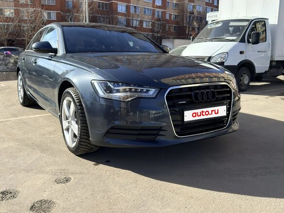 2014 Audi A6 IV (C7), синий, 2300000 рублей - вид 6