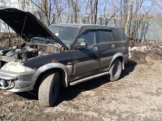 2002 SsangYong Musso I Рестайлинг, чёрный, 160000 рублей, вид 5