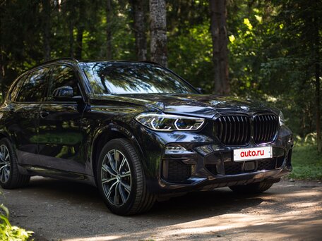 2020 BMW X5 40i IV (G05/G18), синий, 6600000 рублей, вид 3