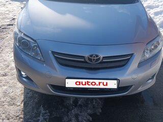 2008 Toyota Corolla X (E140, E150), серебристый, 595000 рублей, вид 1