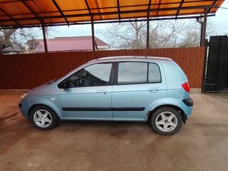 2008 Hyundai Getz I Рестайлинг, голубой, 550000 рублей, вид 4