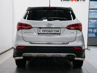 2013 Hyundai Santa Fe III, серебристый, 1629000 рублей, вид 4