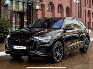 2019 Audi Q8 45 TDI I (4M), чёрный, 7500000 рублей, вид 2