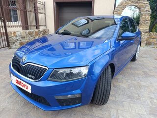 2017 Skoda Octavia RS III, синий, 1600000 рублей, вид 4
