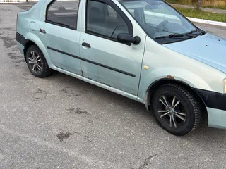 2005 Renault Logan I, серый, 130000 рублей, вид 4