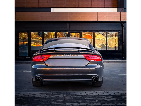 2013 Audi A7 I (4G), серый, 1650000 рублей - вид 6