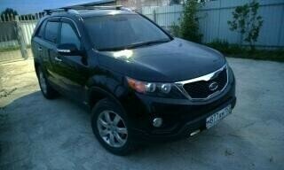 2009 Kia Sorento II, чёрный, 1100000 рублей, вид 2