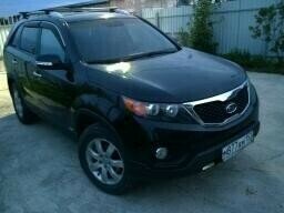 2009 Kia Sorento II, чёрный - вид 1