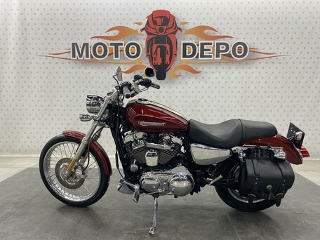 2008 Harley-Davidson Sportster 1200, красный, 559000 рублей, вид 2