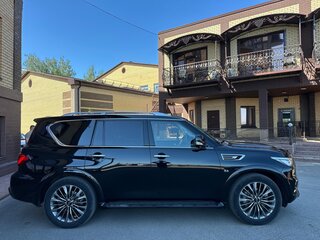 2019 Infiniti QX80 I Рестайлинг 2, чёрный, 6200000 рублей, вид 3