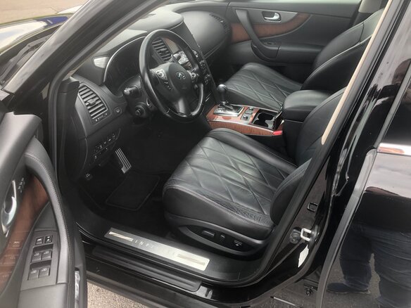 2012 Infiniti FX37 II (S51) Рестайлинг, чёрный, 2150000 рублей - вид 7