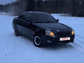 2007 Lada (ВАЗ) Priora I, чёрный, 180000 рублей, вид 1