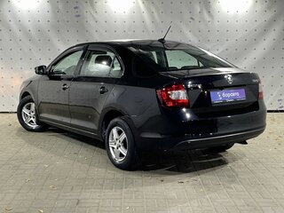 2017 Skoda Rapid I Рестайлинг, чёрный, 1170000 рублей, вид 5
